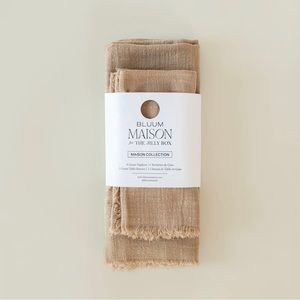 Bluum Maison + Jillian Harris: The Jilly Set - 4 napkins and one table runner